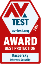 AV-Test "Mejor Protección Antivirus 2022"